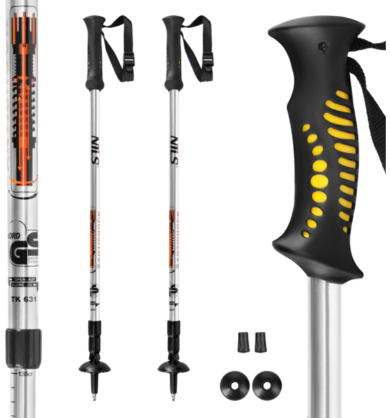 
NORTHIX, 
Trekking Poles, Adjustable, Lightweight, Pair, 
Detail 1
