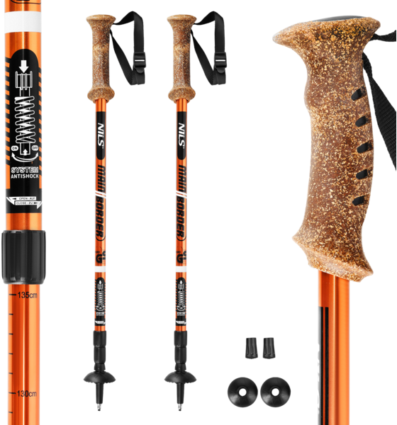 
NORTHIX, 
Trekking Poles, Adjustable, Lightweight, Pair, 
Detail 1
