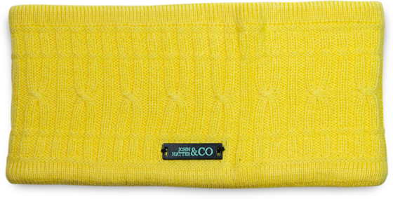 
JOHN HATTER, 
Tres Chic Yellow - Headband, 
Detail 1
