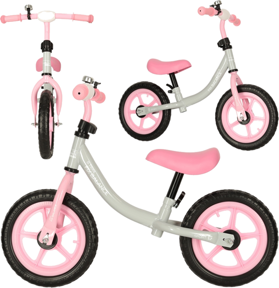 
B2X, 
Trike Fix Balance Cross-country Bicycle White And Pink, 
Detail 1
