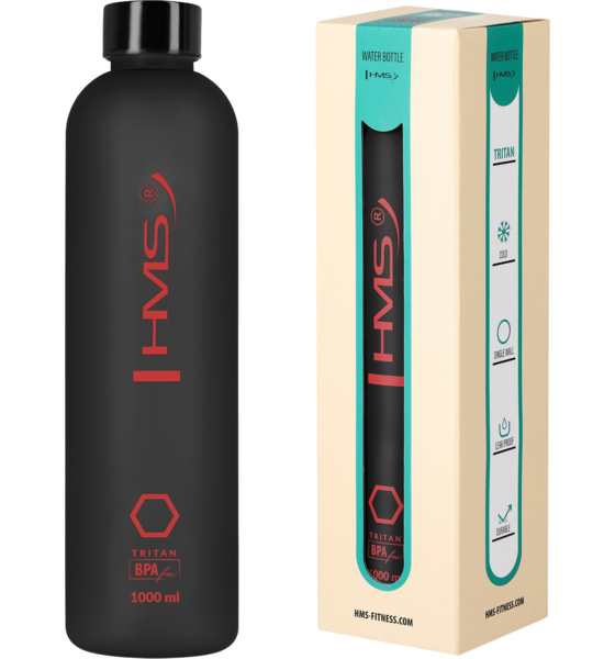 
NORTHIX, 
Tritan Water Bottle, Black, Leak-proof, 1l, 
Detail 1
