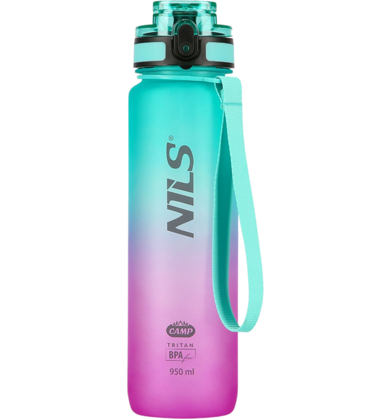 
NORTHIX, 
Tritan Water Bottle, Green-pink, Leak-proof, 950 Ml, 
Detail 1
