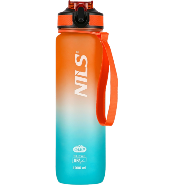 
NORTHIX, 
Tritan Water Bottle, Orange-blue, Leak-proof, 1000 Ml, 
Detail 1
