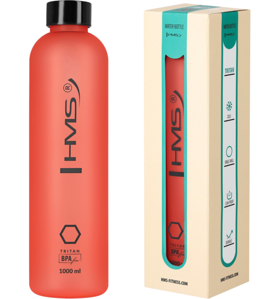 
NORTHIX, 
Tritan Water Bottle, Red, 1000 Ml, 
Detail 1
