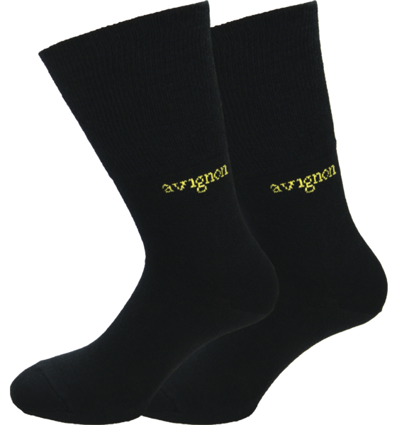 
AVIGNON, 
Tunn Ull 2-pack Liner Svart, 
Detail 1
