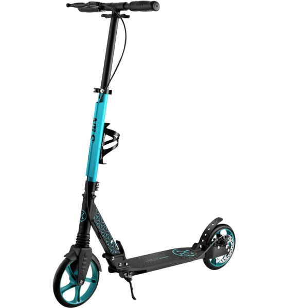 
NORTHIX, 
Turquoise Kick Scooter, Adjustable Height, Foldable Design, 
Detail 1
