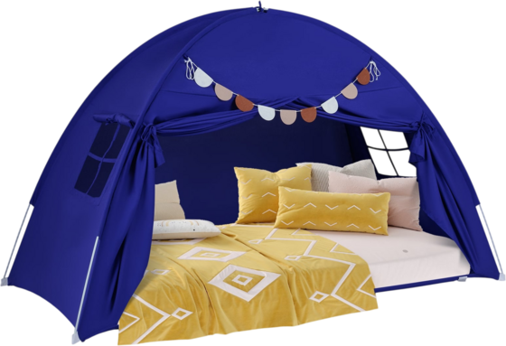 
NORTHIX, 
Twin Bed Canopy Tent For Kids, Foldable With 2 Windows, 
Detail 1
