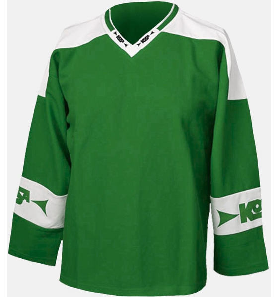 
KOSA, 
Two-tone Training Shirt Green/white, 
Detail 1
