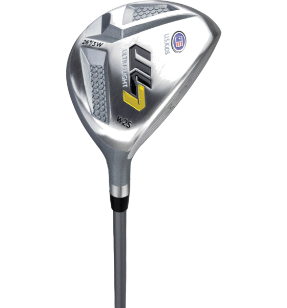 
US KIDS, 
Ul7 42 4 Club Stand Set, All Graphite, Black/yellow Bag, 
Detail 1
