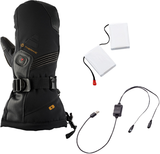 
THERMIC, 
Ultra Heat Boost Mittens Men, 
Detail 1
