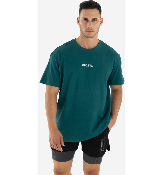 
PICSIL SPORT, 
Urban Oversize Organic Cotton T-shirt For Men, 
Detail 1
