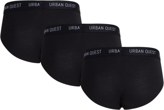 URBAN QUEST, Urban Quest The Bamboo 3-pack Briefs