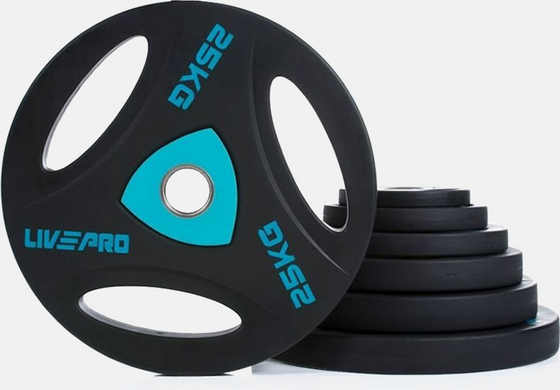 LIVEPRO, Urethane Training Plate 15kg