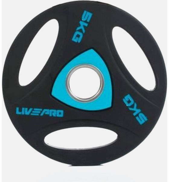 
LIVEPRO, 
Urethane Training Plate 5kg, 
Detail 1
