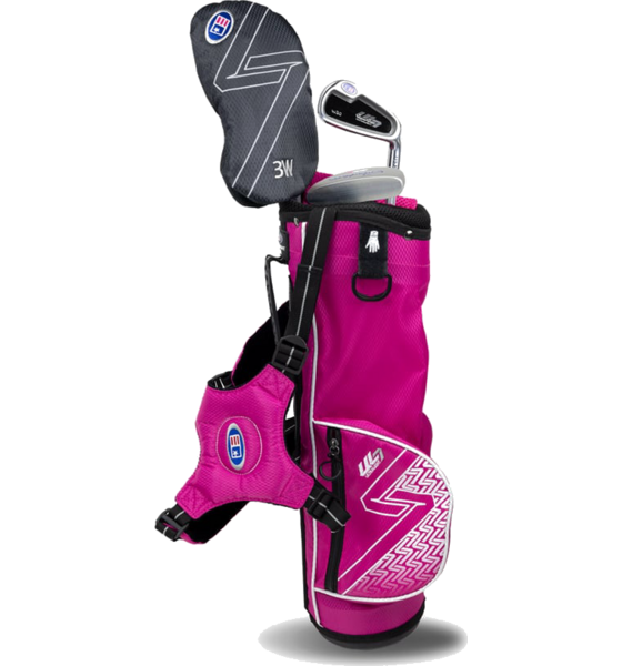 
US KIDS, 
Us Kids Ul7 39 3 Club Carry Set, All Graphite, Pink/pink Bag, 
Detail 1
