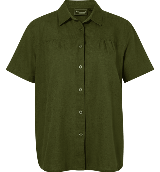 
PINEWOOD, 
V&auml;rnamo Hemp Mix S/s Shirt W's, 
Detail 1
