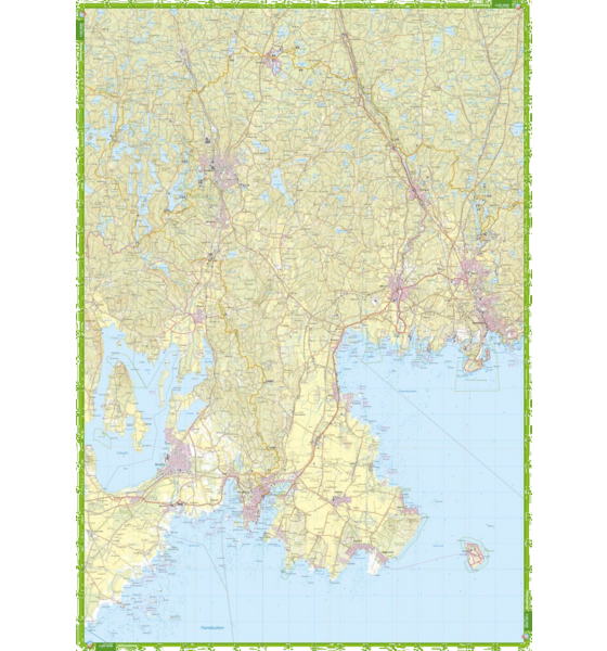 
CALAZO, 
Västra Blekinge 1:50 000, 
Detail 3
