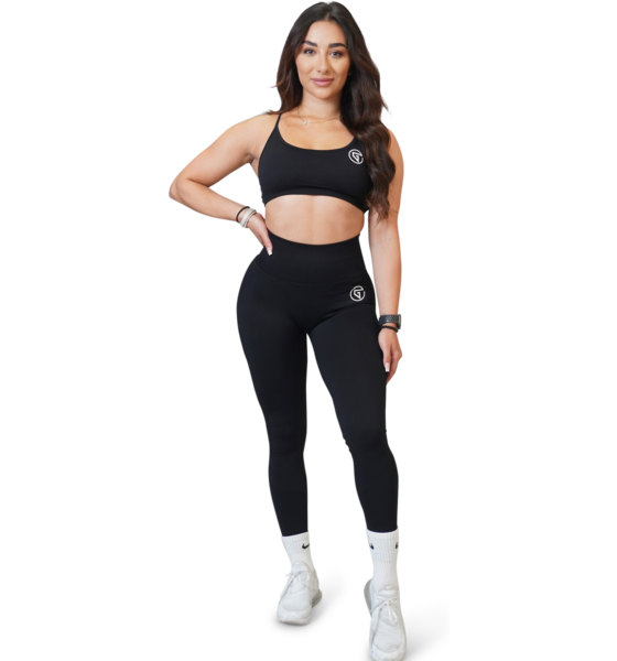 935754101101 GTECH Valiant Seamless Contour Scrunch Tights  Model01 Detail