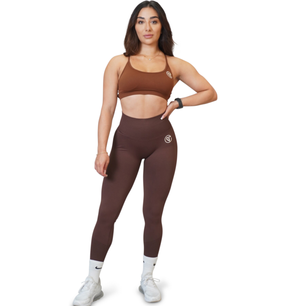 935754106104 GTECH Valiant Seamless Contour Scrunch Tights  Model01 Detail