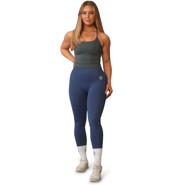 935754105104 GTECH Valiant Seamless Contour Scrunch Tights  Model01 Detail