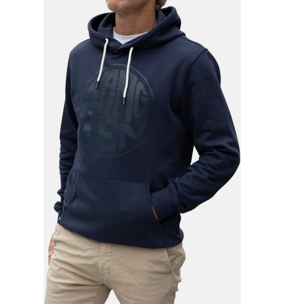 954966101101 HANG TEN Vintage Logo Organic Cotton Hoodie  Standard Detail