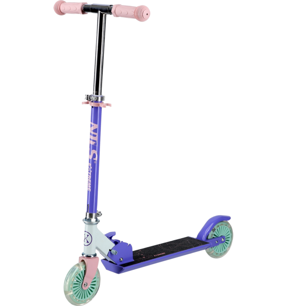 
NORTHIX, 
Violet Kick Scooter, 120mm Wheels, Adjustable Height, 
Detail 1
