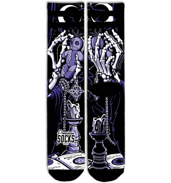
AMERICAN SOCKS, 
Voodoo - Mid High, 
Detail 1
