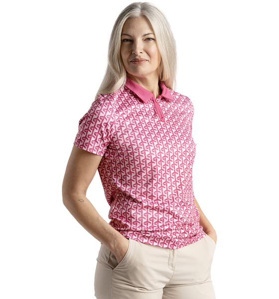 948921103101 CROSS SPORTSWEAR W Aditi Poloshirt  Model01 Detail