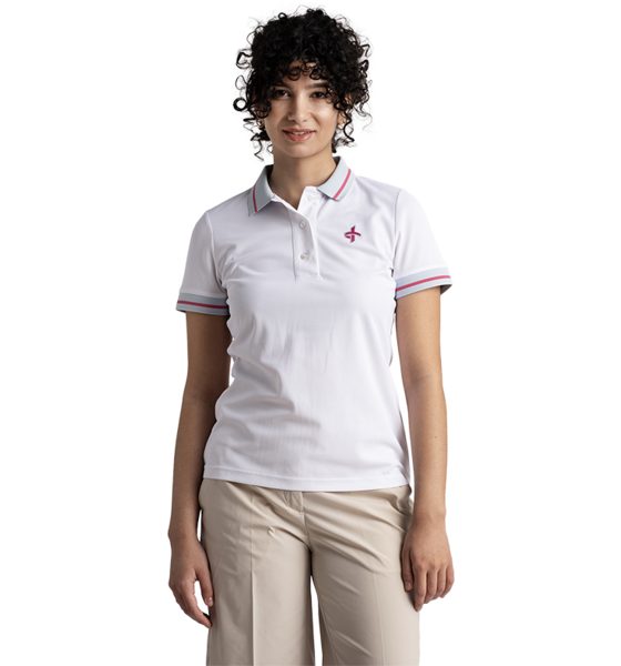 948922101104 CROSS SPORTSWEAR W Ayaka Poloshirt  Model01 Detail