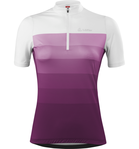 
L&Ouml;FFLER, 
W Bike Jersey Hz Rainbow Mid, 
Detail 1
