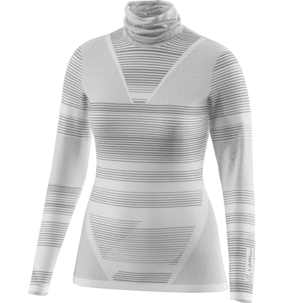 
L&Ouml;FFLER, 
W Rollneck L/s Transtex Retr'x, 
Detail 1
