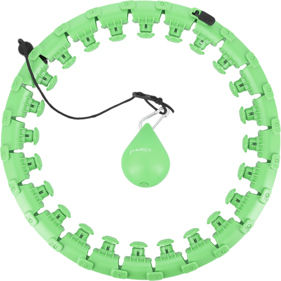 
NORTHIX, 
Weighted Hula Hoop, Green, Fitness Exercise Tool, 
Detail 1
