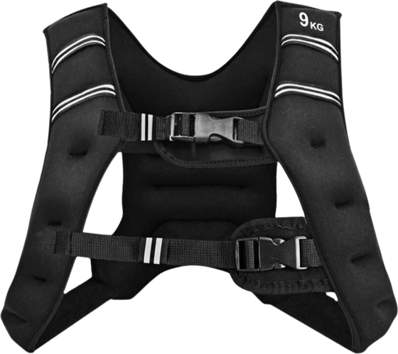 
NORTHIX, 
Weighted Training Vest, 9kg, Adjustable, Reflective Straps, 
Detail 1
