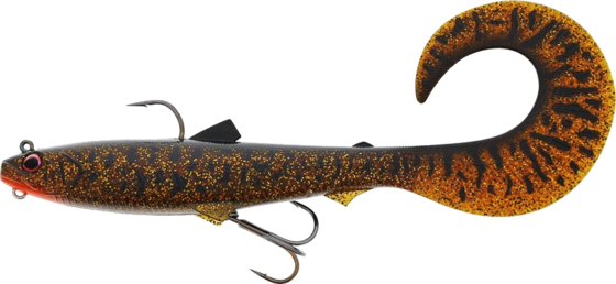 954624101101 WESTIN Westin Bullteez Curltail R2f 16cm 35g Sinking Motoroil Burbot 1pcs  Standard Detail