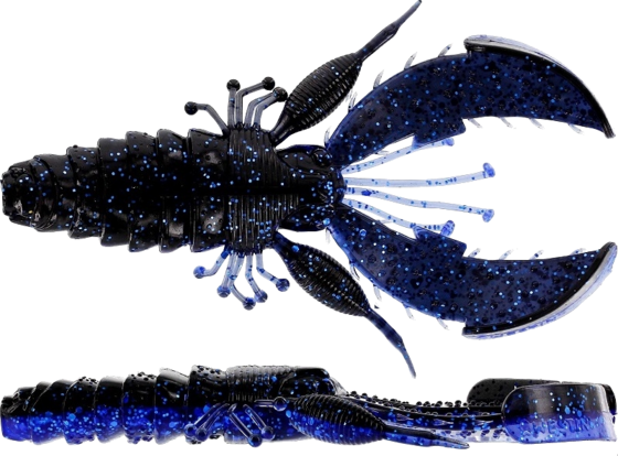
WESTIN, 
Westin Crecraw Creaturebait 6,5cm 4g Black/blue 6pcs, 
Detail 1
