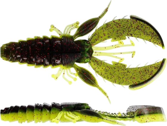 
WESTIN, 
Westin Crecraw Creaturebait 8,5cm 7g Black Chartreuse 5pc, 
Detail 1
