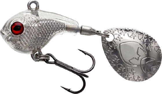 
WESTIN, 
Westin Dropbite Spin Tail Jig 3,2cm 12g Crystal, 
Detail 1
