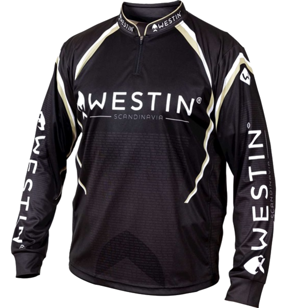 948747101101 WESTIN Westin Ls Tournament Shirt Black/grey  Standard Detail
