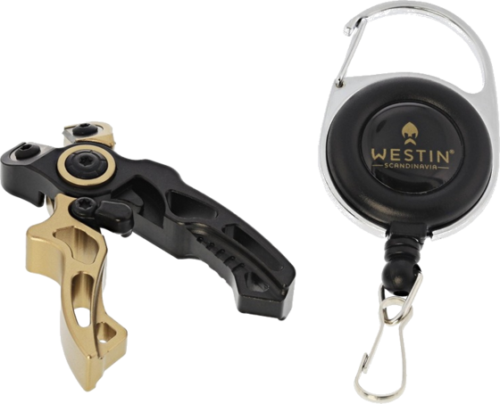 
WESTIN, 
Westin Micro Line Cutter + Pin On Reel Black Sand, 
Detail 1
