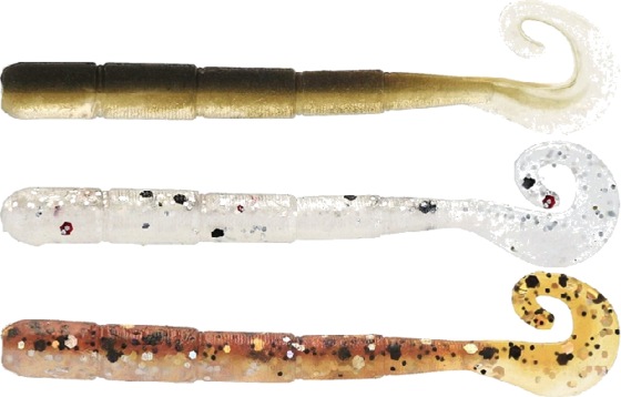 
WESTIN, 
Westin Ned Worm Curltail 5cm 0,5g Floating Clear Water Mix 23 6pcs, 
Detail 1
