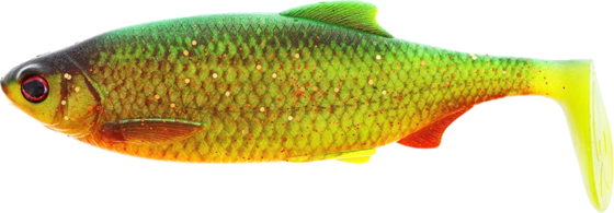 
WESTIN, 
Westin Ricky The Roach Shadtail 14cm 42g Firetiger Rudd 1pcs, 
Detail 1
