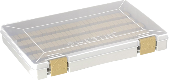 
WESTIN, 
Westin W3 Jig Box (135 Slots) 27,4x18x4cm M Grey/clear, 
Detail 1
