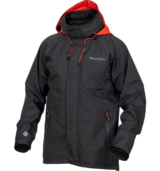 
WESTIN, 
Westin W6 Rain Jacket Steel Black, 
Detail 1
