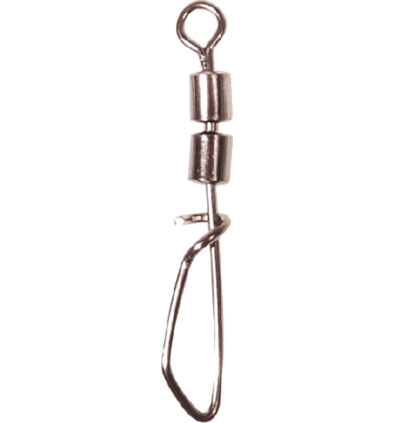 
WIGGLER, 
Wiggler Double Swivel With Twist Snap Nickel Size 8, 
Detail 1
