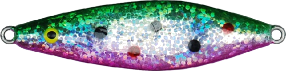 
WIGGLER, 
Wiggler Kallsj&ouml;draget Green Flash 12g 5cm, 
Detail 1
