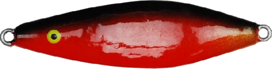 
WIGGLER, 
Wiggler Kallsj&ouml;draget Red-black 12g 5cm, 
Detail 1
