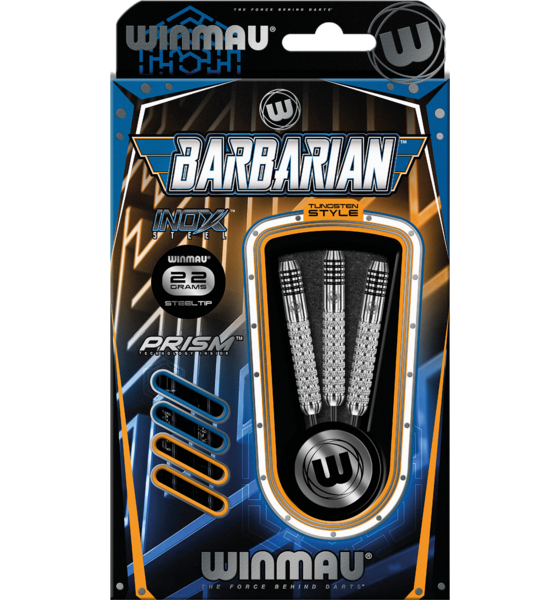 
WINMAU, 
Winmau Barbarian Inox Steel Tip Darts, 
Detail 1
