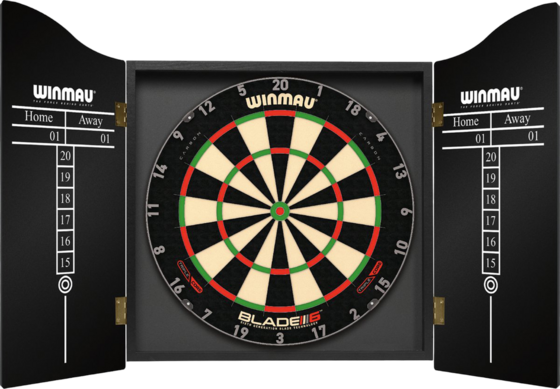 WINMAU, Winmau Dart Cabinet Pro-line Black