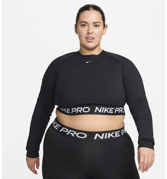 
NIKE, 
Women's Dri-fit Cropped Long-sleeve Top (plus Size) Pro, 
Detail 1
