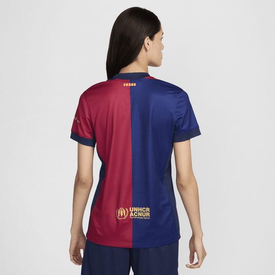 NIKE, Women's Dri-fit Football Replica Shirt F.c. Barcelona 2024/25 Stadium Home